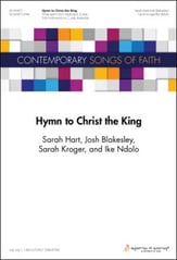 Hymn to Christ the King Three-Part Treble choral sheet music cover